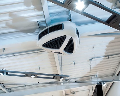 AL-KO DESIGN – Votre unité de refroidissement/chauffage de l’air montée au plafond