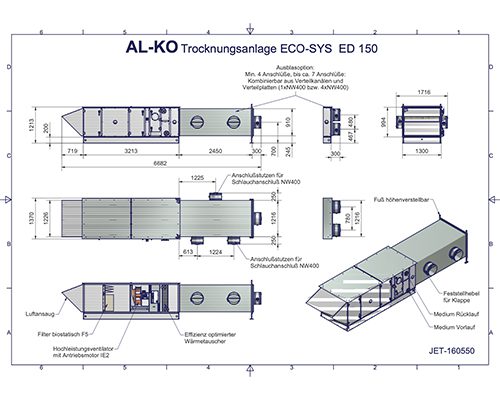 Sistema di asciugatura AL-KO ECO-SYS – con la massima efficienza energetica